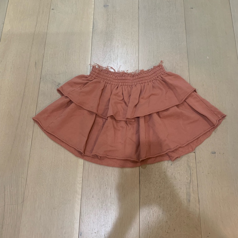 Aerie brown mini skirt size medium
